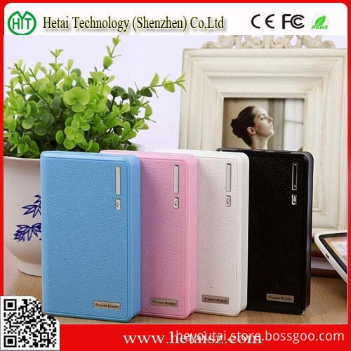 Universal Wallet Design 20000mAh Mobile Charger for Cellphone